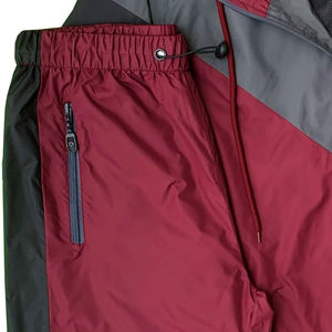 Conjunto de Chándal Cortavientos Ligero con Capucha y Logotipo Personalizado, Chaqueta Impermeable Ecológica de Estilo Urbano, Talla Grande, para Primavera - Product Image 3