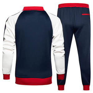 Vêtements de sport confortables, survêtement de football respirant, veste et pantalon athlétiques pour la course et l'entraînement - Product Image 3