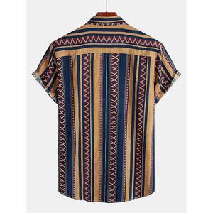 Chemise de plage à motif personnalisé, imprimé par Sublimation, couleur, Style hawaïen, à boutons, pour l'été, nouvelle collection - Product Image 4