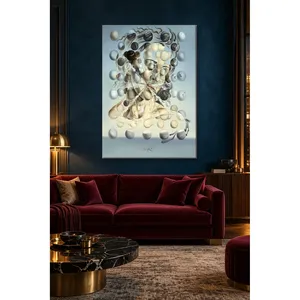 Impression sur toile Galatea des sphères de Salvador Dalí - Product Image 1