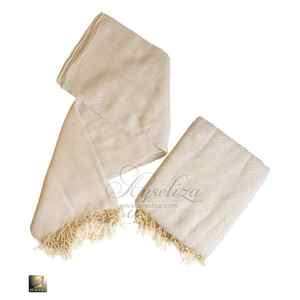 Serviette de plage d'été turque en coton biologique 100% rayée surdimensionnée avec bord à pompon Texture douce à séchage rapide et légère - Product Image 2