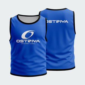 Gilet d'entraînement de football personnalisable en gros 100% Top de haute qualité gilet d'usure d'équipe bavoirs d'entraînement à bas prix - Product Image 6