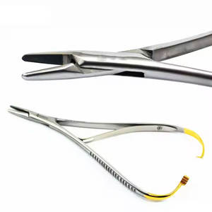 ปากีสถานที่ใส่เข็มขนาดเล็กพร้อมที่จับสแตนเลสที่ใส่หลอดเลือดเครื่องมือผ่าตัด - Product Image 3