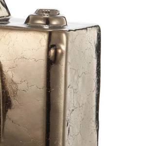 Sculpture d'appartement en aluminium poli, design antique vieilli, motif appareil photo argenté, style Art Déco Austin - Product Image 3