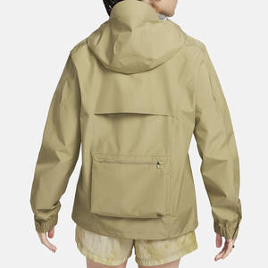 Chaqueta Cortavientos Impermeable para Mujer, Diseño Moderno, Talla Grande, Chaqueta de Exterior con Cierre Frontal de Doble Deslizador - Product Image 1