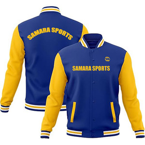 Venta al por mayor Oem / Odm diseño personalizado bordado invierno calidad premium Vintage Varsity Jacket - Product Image 1