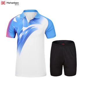 Personalizado al por mayor mejor calidad hombres y mujeres uniformes de voleibol al por mayor barato voleibol Polo camisa - Product Image 3