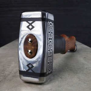 Martillo Vikingo de Acero al Carbono Hecho a Mano, Duradero, de Grado Industrial, Martillo para Techos de Hickory, para Exteriores, OEM - Product Image 3