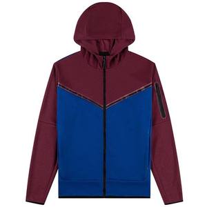 Vente en gros Survêtement uni personnalisé pour hommes Offre Spéciale Survêtements uni en coton coupe ajustée pour hommes Qualité supérieure Contraste Couleur de bloc - Product Image 3