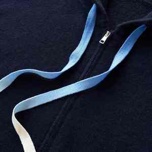 CUSTOM Trendy Gradient Hooded Knit <b>Cardigan</b> 100% Cashmere <b>Zip</b>-<b>Up</b> Custom Sporty Knitted Jackets for Autumn HOODIE - Product Image 3