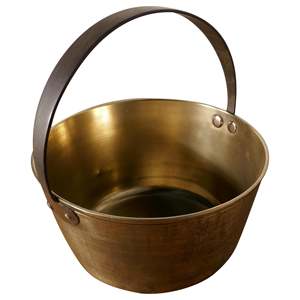 อาหารทองเหลืองเกรดปลอดภัยใหม่ทำอาหาร Handi หม้อที่มีคุณภาพสูงขายหม้อทำอาหารสำหรับบ้านห้องครัวโรงแรมการใช้งานในขายส่ง - Product Image 1