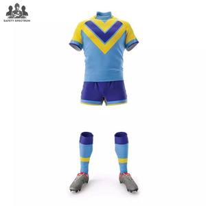 Uniformes de Rugby para Equipos al por Mayor |   Conjunto de Jersey Deportivo Personalizado de Manga Corta y Transpirable |   Fuente de Fábrica - Product Image 5
