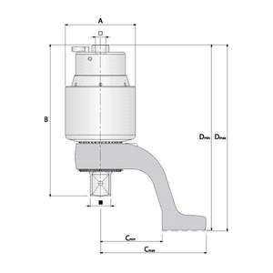 Clé à chocs hydraulique Gedore Dremoplus Alu avec multiplicateur de couple - Product Image 5
