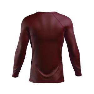 Guts Ranked Rash Guard pour homme, manches courtes, respirant, or sur blanc - Product Image 6