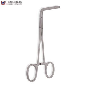 Pince DARDIK pince chirurgicale inclinée atraumatique à paroi mince DeBakey mâchoires atraumatiques tiges droites Instruments médicaux - Product Image 2