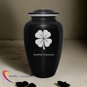 โกศบรรจุอัฐิผู้ใหญ่ สไตล์คลาสสิก สีดำเข้ม สำหรับงานศพ ราคาขายส่ง สำหรับเก็บอัฐิในพิธีศพ ทำจากโลหะ - Product Image 6