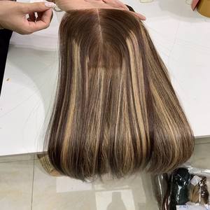 HD Lace สำหรับวิกผมด้านหน้า Ombre ลูกไม้โปร่งใส100% เวียดนามผมมนุษย์แบบกระดูกตรงสีดำเปียโนขายดี - Product Image 3