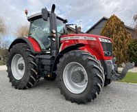 Tractor de ruedas usado estándar alemán MF1004 Massey Ferguson 100hp 4WD venta caliente en el mercado de Perú Chile Bolivia