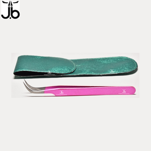 Pince à épiler extension de cils prix compétitifs pochette personnalisée emballage pince à épiler extension de cils logo personnalisé - Product Image 2