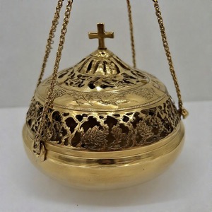 HolyFragrance, soporte para incienso de Iglesia, incensario colgante, quemador de incienso de Iglesia Vintage para ambiente ceremonial y espiritual - Product Image 6