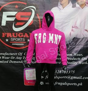 Sudadera con Capucha de Felpa con Estampado 3D Minimalista y Bordado en Relieve, 100% Algodón, Estilo Urbano, para Invierno - Product Image 2