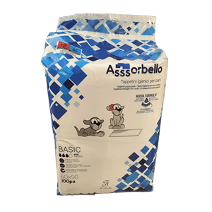 Ferribiella IGN021 Asssorbello - Lingettes dentaires pour chiens de qualité médicale 60 x 90 cm 2 blisters (2 x 100 pièces) - Product Image 3