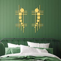 Arte de pared hecho a mano para decoración moderna del hogar, diseño artístico elegante perfecto para salas de estar, superventas en detalles para el hogar, precioso