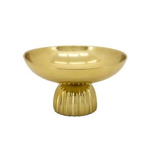 aluminum Decorative fruit <b>bowl</b> <b>with</b> finish Nickle plating Shiny Polish High Quality Decorative Food Serving <b>Bowl</b> Tableware - Product Image 4