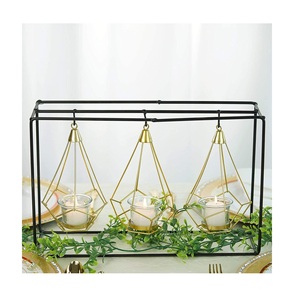 Candelabro de metal de lujo, accesorios para el hogar, otro pilar decorativo para el hogar y el hotel - Product Image 3