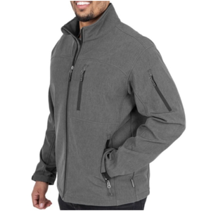 Nouvelle arrivée Veste softshell personnalisée avec logo d'hiver pour hommes Style décontracté simple pour l'extérieur Veste softshell de travail pour hommes - Product Image 1