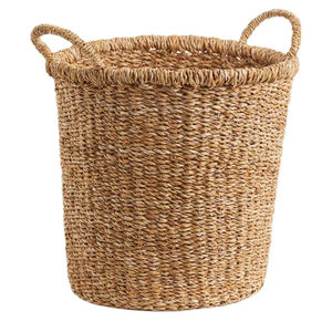 Caja de cesta de almacenamiento de hierba marina elegante hecha a mano para Cocina Casera nueva llegada con MOQ bajo - Product Image 1