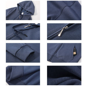 Sudaderas con Capucha y Cremallera Extra Grandes Vintage para Hombre, de Alta Calidad, al por Mayor, de Diseñador, con Logotipo Impreso, Premium, GSM - Product Image 6