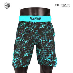 Short d'entraînement extensible confortable pour hommes High Street MMA Grappling Boxing Personnalisable Logo Pattern Taille élastique pour - Product Image 2