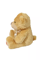 Jouet en peluche singe mignon et doux du fabricant direct, jaune et marron, animal en peluche de qualité supérieure, cadeau pour enfants, 35 cm, coton PP écologique, faible teneur en BPA