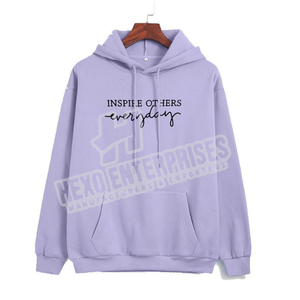 2025 sweat à capuche personnalisé pour femmes solide couleur unie respirant doublé tenue décontracté 100% coton bas quantité minimale de commande saison d'hiver avant Logo Position - Product Image 1