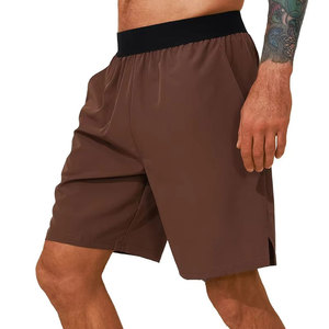 Summer Running Training Fitness <b>Shorts</b> Quick Dry High Stretch Elastic Waist Polyester / <b>Spandex</b> Athletic Gym <b>Shorts</b> - Product Image 5