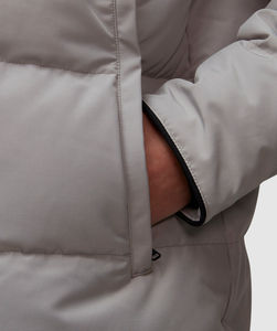 Veste d'hiver décontractée pour homme sur mesure, chaude, à capuche, rembourrée, avec décoration en fourrure, dernier design, toile pour les activités de plein air - Product Image 5