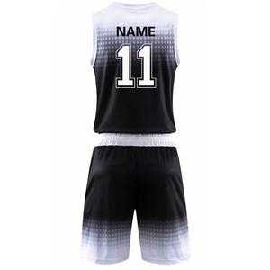 Uniforme de baloncesto a precio de fábrica, camiseta de baloncesto transpirable personalizada, diseña tu propio uniforme de baloncesto - Product Image 3