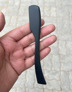 มีดโกนหนวดสแตนเลสใบมีดครึ่งใบมีดสำหรับผู้ชายมีดโกนหนวดใต้วงแขนสีดำออกแบบโลโก้ได้ตามต้องการ - Product Image 2