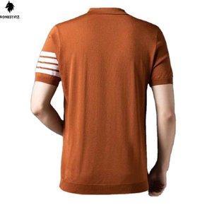 เสื้อยืดผ้าฝ้ายคอกลมสำหรับผู้ชายเสื้อยืดสุดเท่ - Product Image 2