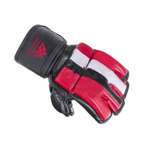 ถุงมือ MMA หนังสำหรับต่อสู้ชกมวยถุงมือ MMA แบบออกแบบได้ตามต้องการ - Product Image 3