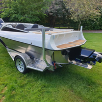 Kincoean 16 pieds Aluminium Racing Jet Boat avec moteur et Jet Drive Nouveau modèle à vendre