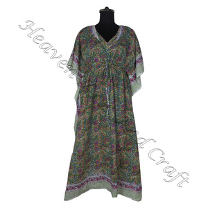 Robe de soirée pour femmes africaines, robes ethniques, robes kaftan pour femmes, longues robes kaftan/caftan, vêtements en coton, robe kaftan pour femmes KFCL117 - Product Image 4