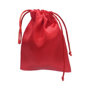 Pochette à cordon en satin la plus vendue pour les mariages et fêtes pour les bijoux et les cosmétiques quantité minimale de commande 50 disponibles avec une offre compétitive - Product Image 4