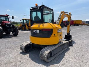 รถขุดขนาดเล็ก JCB 50Z-1 ปี 2023 ใช้ได้กับใบมีดดันดินมาตรฐาน Caterpillar พร้อมบุ้งกี๋ขนาด 24 นิ้ว ระบบไฮดรอลิกแบบตีนตะขาบ  มอเตอร์ไฮดรอลิก  ขุดลึกได้สูง - Product Image 4