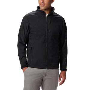 Veste Softshell pour homme de haute qualité OEM, résistante à l'eau et au vent, en tissu canvas avec revêtement, veste d'extérieur Softshell - Product Image 4
