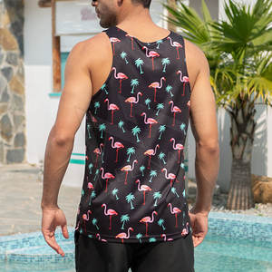 Novedad de 2024, camiseta sin mangas personalizada para hombre, diseño transpirable con MOQ bajo, venta en línea - Product Image 5