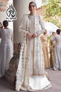 Traje Sharara de Mujer de Alta Calidad con Bordado Pesado y Lentejuelas en Faux Georgette, Diseño de Última Moda para Fiestas y Festivales, por Fab Zone - Product Image 3