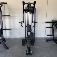 Máquina de remo sentado con selector comercial para gimnasio, equipo de entrenamiento de fuerza para espalda