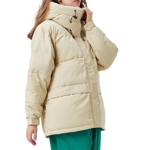 Haute qualité en gros personnalisé femmes automne hiver vêtements de Ski sweats à capuche imperméable respirant peau de mouton Ski veste manteau matelassé - Product Image 2